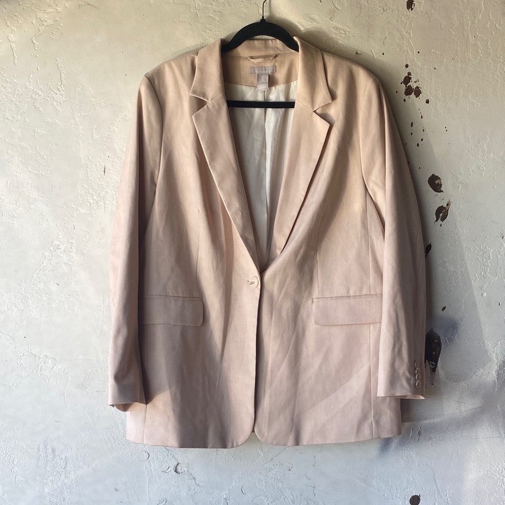 H&M Classic Cream Blazer